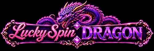 Lucky Spin Dragon Logo